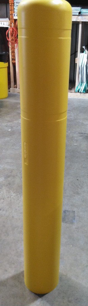 Yellow BollardGard Reflective Bollard Covers