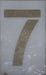 12-inch Number 7 Stencil