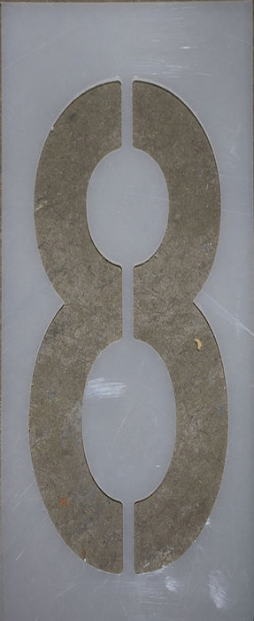 12-inch Number 8 Stencil