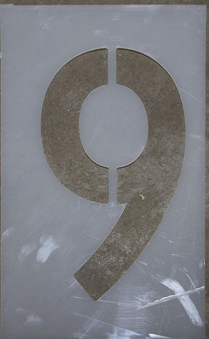 12-inch Number 9 Stencil