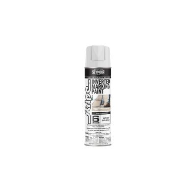 20-652 Seymour Stripe 6-Series Inverted Ground Marking Paint, White (17oz)