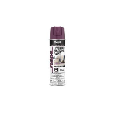 20-680 Seymour Stripe 6-Series Inverted Ground Marking Paint, Purple (17oz)