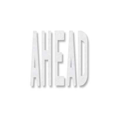 AHEAD Preformed Thermoplastic Pavement Marking Legends/Words - .090 | 8ft
