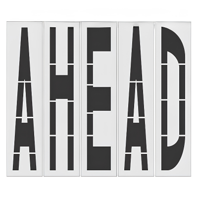 AHEAD Stencil for FHWA DOT  | 8ft