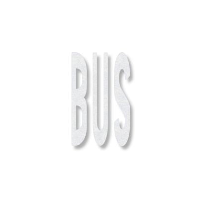 BUS, Preformed Thermoplastic Pavement Marking Legends/Words - .090 | 8ft