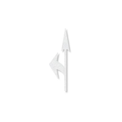 Combo Arrow Elongated Left Preformed Thermoplastic Pavement Marking Symbols - .090 |  20ft x 3ft 7in