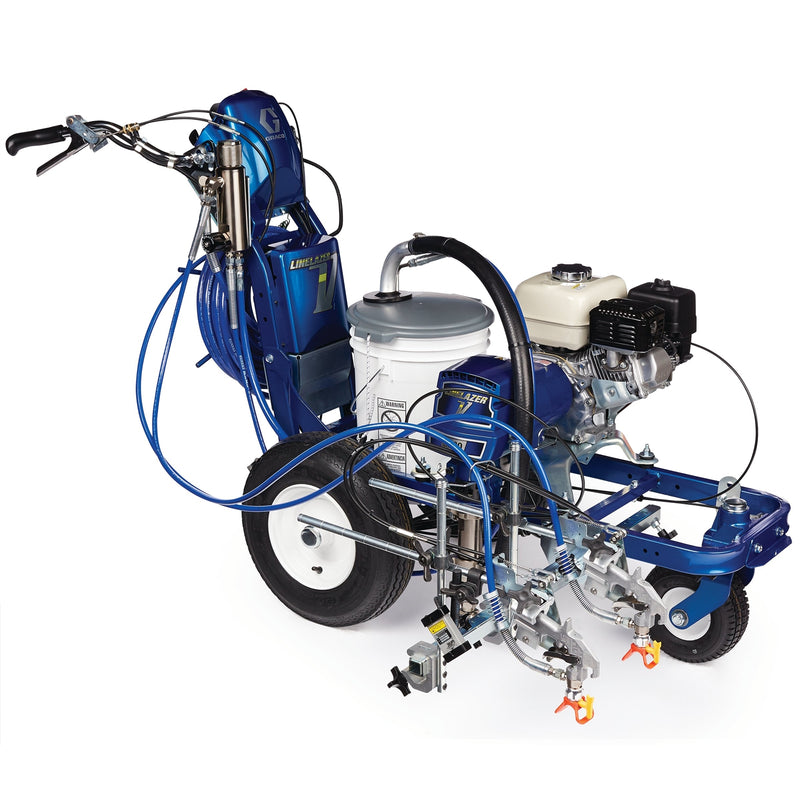 Graco LineLazer V 5900 HP Automatic Series Gas Airless Line Striper, 2 Auto Guns