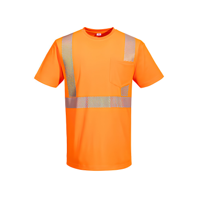 PORTWEST Hi-Vis Segmented Tape Lightweight T-Shirt
