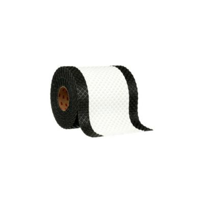 Preformed Thermoplastic Contrast Pavement Marking Lines - WHITE WITH BLACK BORDER| 6in x 3ft