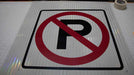 No Parking Symbol High Intensity Prismatic (HIP) Sign | 24 " x 24 "