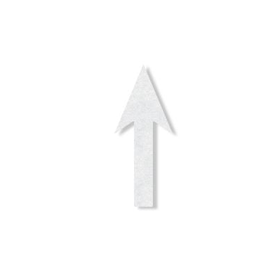 Straight Arrow Standard Preformed Thermoplastic Pavement Marking Symbols - .125 | 9ft 6in x 3ft 3in
