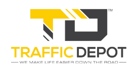 Traffic Depot Logo - Traffic and Highway Paint and Equipment