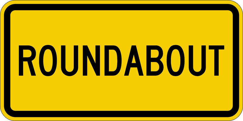ROUNDABOUT SIGN- 36