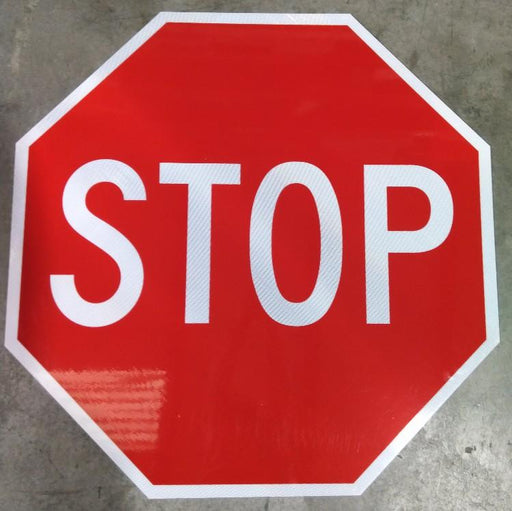 Red and White, Octagon Shaped R1-1 STOP Sign