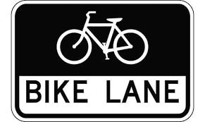 Bike Lane Sign 24" x 18" HIP
