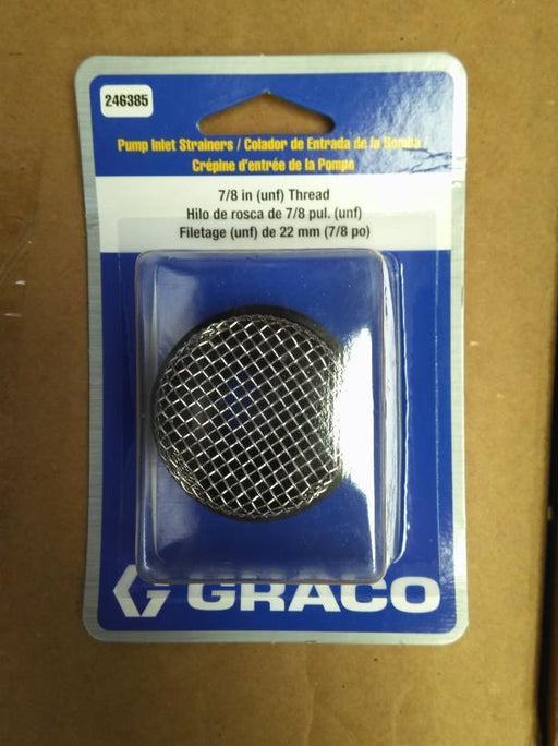 Graco 246385 Pump Inlet Strainer 7/8 thread