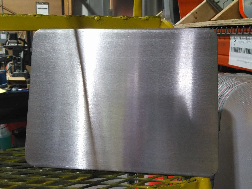 .080 Aluminum Bare Blank Sign | 12in x 9in
