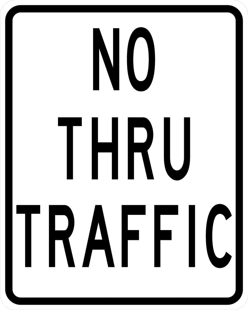 No Thru Traffic