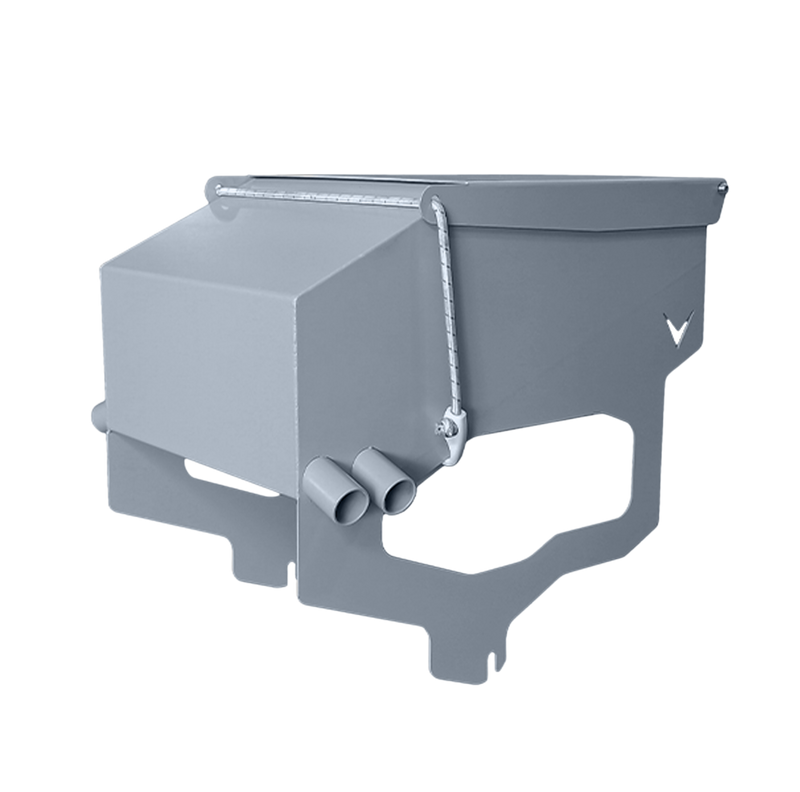 VEZOS GRAVITY GLASS BEAD SYSTEM, 70 LBS, 2 GUN PS300 SERIES
