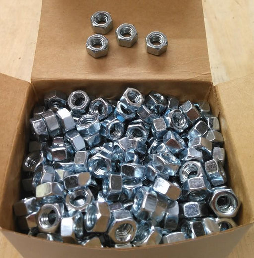 Case of Hex Nut: 5/16"-18 Thread, Grade 5, Zinc