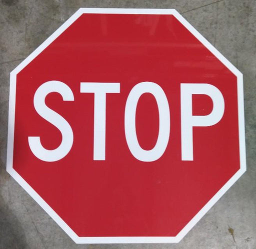 Red and White, Octagon, R1-1 Stop Sign