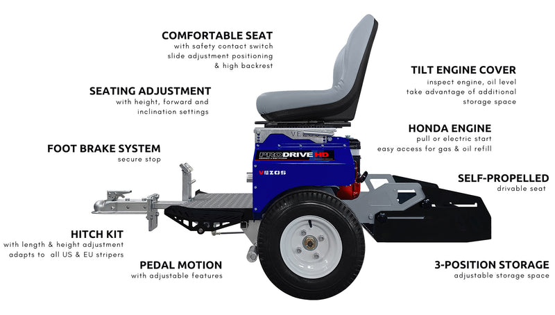 VEZOS PRODRIVE HD SELF-PROPELLED DRIVER