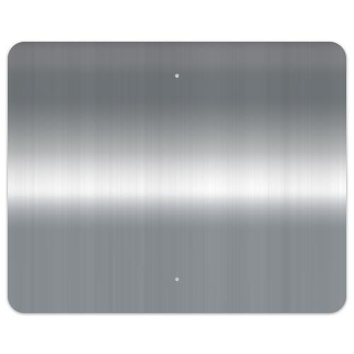 .080 Aluminum Bare Metal Sign Blank, 30x24", Horizontal rectangle