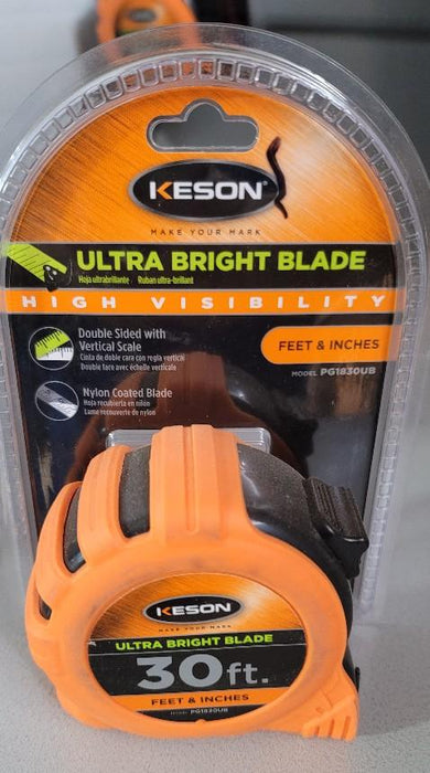 Keson Orange Ultra Bright Blade - 30 ft.