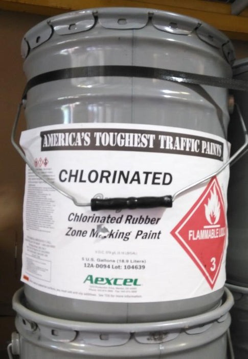 Chlorinated Rubber Zone Marking Paint - GRAY